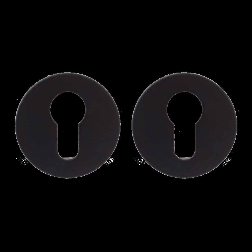 Накладки цилиндровые Apecs LOFT DP-C-55-INOX-BLM