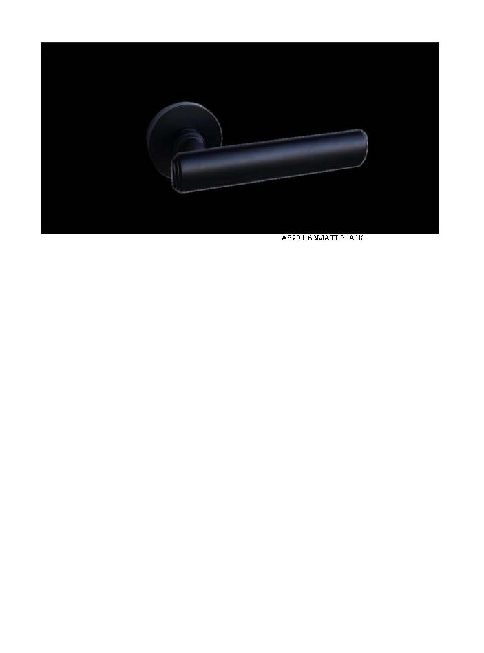 Ручка Alemar A8291-63 MATT BLACK