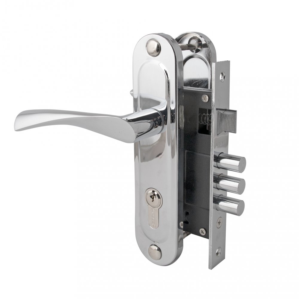 Замок врезной Apecs 1023/60-CR