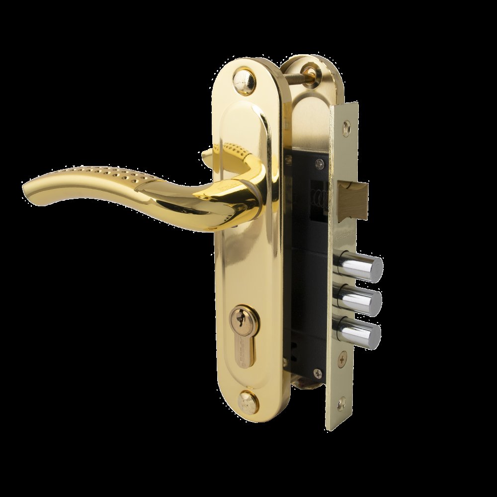 Замок врезной Apecs 1027/60-G/GM