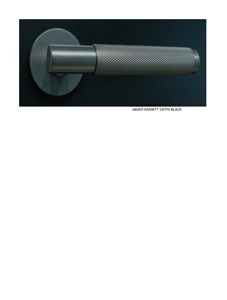 Ручка Alemar A8243-63 MATT SATIN BLACK