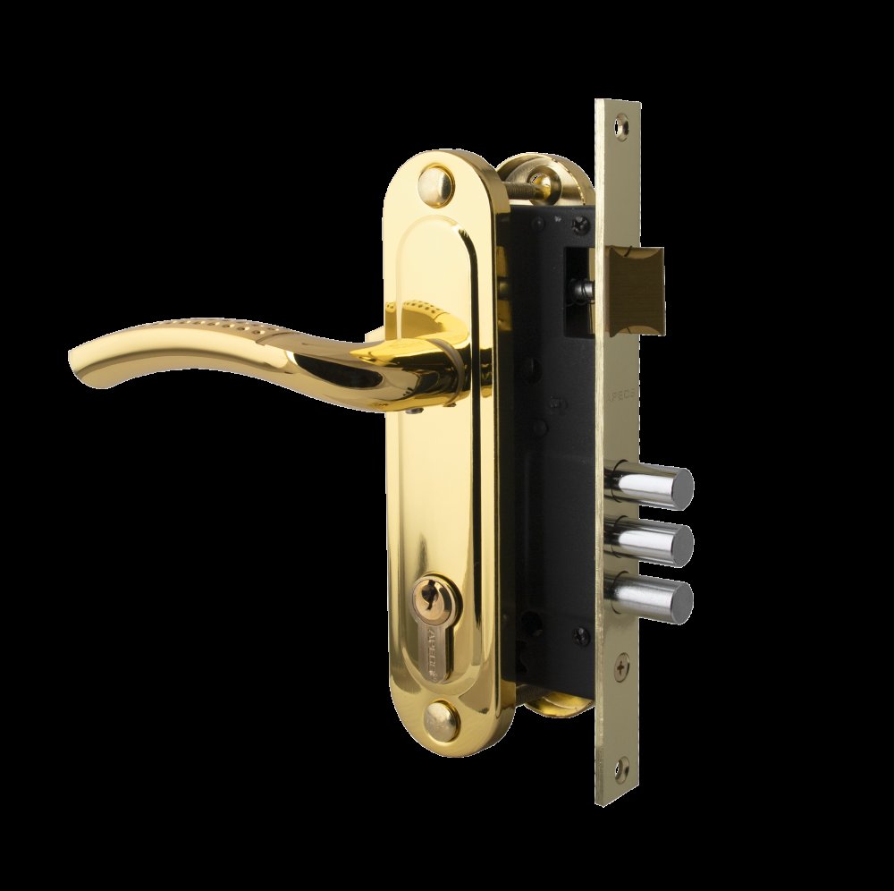 Замок врезной Apecs 1527/60-G/GM