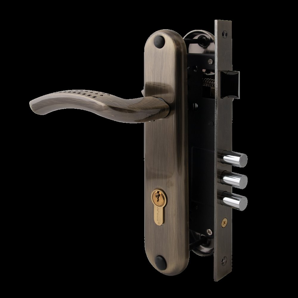 Замок врезной Apecs 2227/60-AB