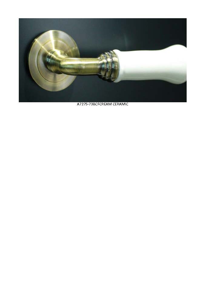 Ручка Alemar A7275-73 BCF + CREAM CERAMIC