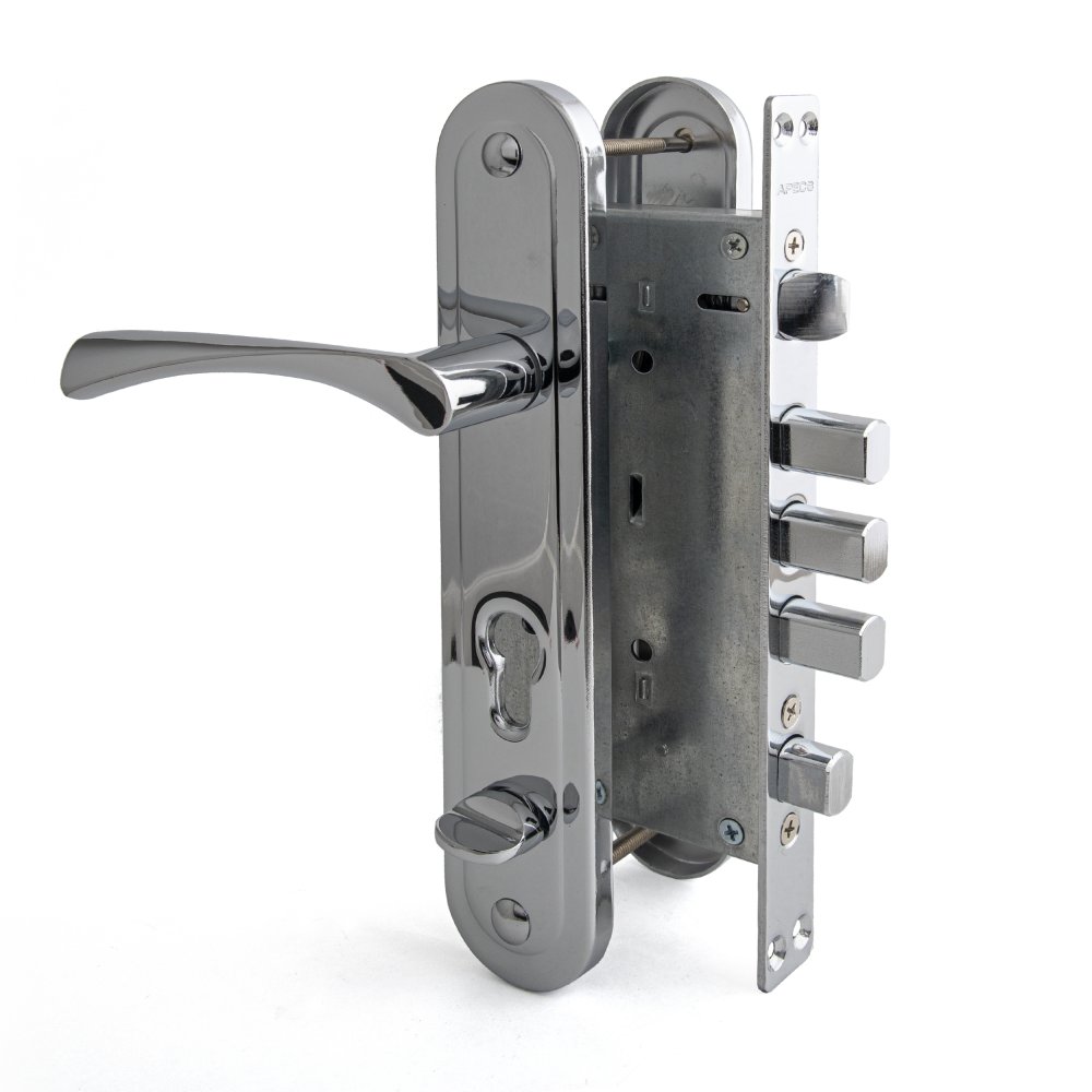 Замок тяжёлый Apecs T-0523-C-CR-R